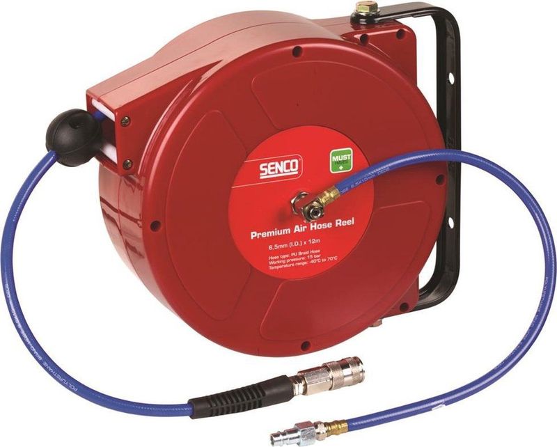 Senco - Wandslanghaspel - Automatisch - 12m - PU Materiaal