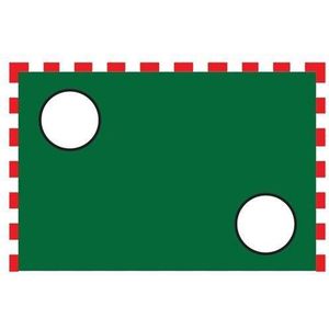 Amigo Oefendoelwand 3x2 Meter Groen