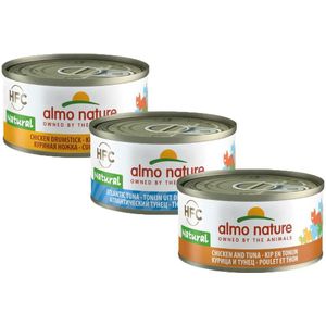 Almo Nature - Kippenbout - Kattenvoer - 24 x 70 g