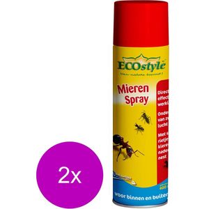 ECOstyle Loxiran Mierenspray - Mierenbestrijding - 2 x 400 ml