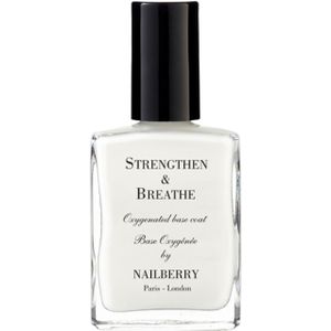 NAILBERRY - Strengthen & Breath - Base Coat - Ademend - Glutenvrij - Veganistisch