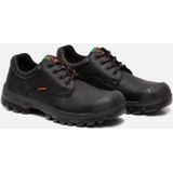 Emma - Bas - Werkschoen - Zwart - Rubber Loopzool - PU Overneus