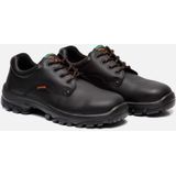 Emma - Tom O2 Werkschoen - Zwart - Volnerf Leer