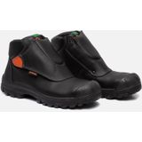 Emma - Vulcanus S3 - Lasschoen - Zwart - Volnerf Leer