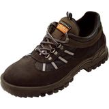 Emma - Werkschoen - Zwart - Nubuckleren Bovenwerk - Hydro-Tec Antibacterieel