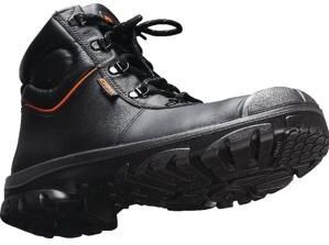 Emma - Lukas - Werkschoen - Zwart - Leer