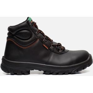 Emma - Patrick - Werkschoen - Zwart - Volnerf Leer - S3 Veiligheidsnorm