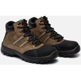 Emma - Nestor - Werkschoen - Zwart - Geolied Nubuckleer