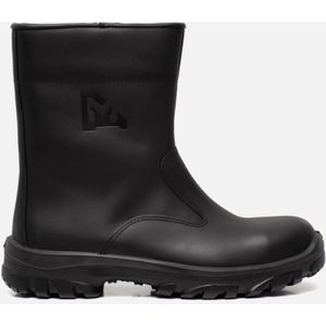 Emma - Galus - Werklaars - Zwart - Schapenvacht - Nitril Zool