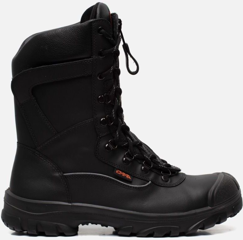 Emma - Fornax S3 - Werkschoen - Zwart - Volnerf Leer