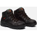 Emma - Amazone S3 - Werkschoen - Zwart - Volnerf Leder - Vibram Zool