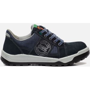 Emma Jack - Ruffneck - Werkschoen - Zwart - Denim - Metal Free