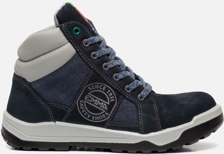 Emma Jordan - S1P Metal Free Werkschoen - Zwart - Kunstleer