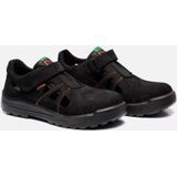 Emma - Daytona - Veiligheidsschoen - Zwart - Hydrofobe Technologie - Klittenbandsluiting