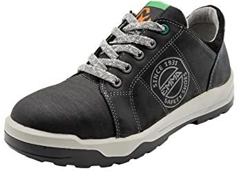 Emma - Clay Werkschoen - Zwart - Metaalvrij - Sportief Design