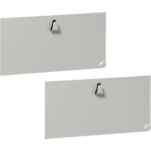 STAS - Magnetische Schilderijhaak - 50x100mm 1kg (set van 2 stuks) - Ophanghaak - Ophanghaakjes Zelfklevend / Schilderij - Ophangsysteem Schilderij - Default Title