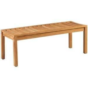 Exotan Comfort Tuinbank - 2-zits - Teak - Naturel - 44x120x45