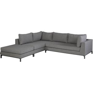 Exotan Sicilië Loungeset All Weather - Ash Grey - Links