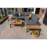 Exotan La Vida Loungeset Buiten- Teakhout - Bruin - 63x245x245