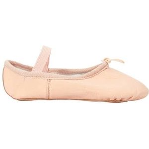 Papillon - Balletschoenen - Roze - Leer - Hele Zool