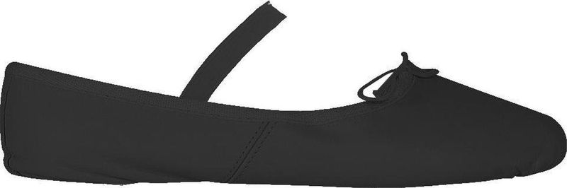 Balletschoenen Leer | Papillon PK1000 | Balletschoen Meisje | Zwart | Maat 23