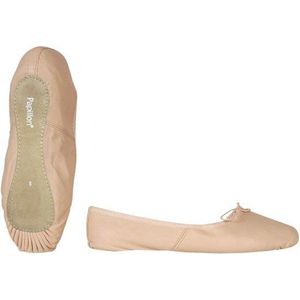 Papillon - Balletschoenen - Roze - Leer - Hele Zool