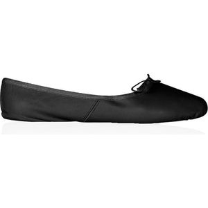 Balletschoenen Papillon | Zwart Leer | Dames | Turnen, Ballet, Dansen | Maat 39.5