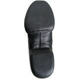 Papillon leather high dans sneaker in de kleur zwart.