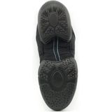 Papillon canvas low dans sneaker in de kleur zwart.