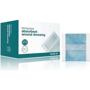 Klinion absorberend wondverband zwaar pulp vulling 20x20cm