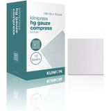 Klinion gaaskompres HG steriel 12-laags 5x5cm 100 stuks Klinion