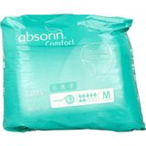 Absorin comfort pant fit M <120 Absorin - Wit - Non-woven toplaag - Voor mannen en vrouwen met zware incontinentie - Superabsorberend poeder / anatomisch gevormd