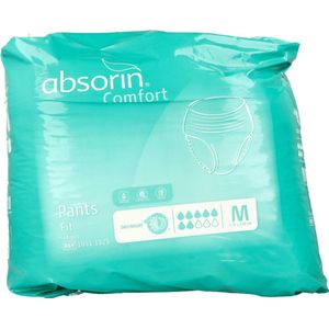 Absorin - Comfort Pant Fit - Wit - Non-woven Toplaag - Voor Mannen en Vrouwen met Zware Incontinentie