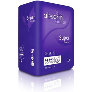 Absorin - Finette - Inlegverband - Super - Ademend - Anatomisch Vormgegeven