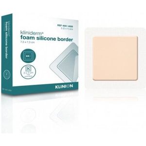 Kliniderm - Foam Silicone - Schuimverband - Absorberend - Met Border
