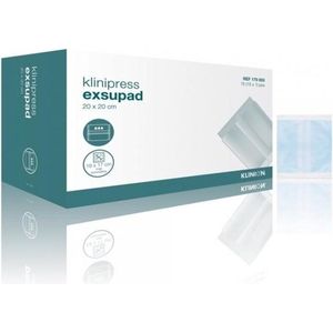 Klinion - Klinipress Exsupad - Wondverband - Steriel - 100% Katoen - Zacht en Soepel