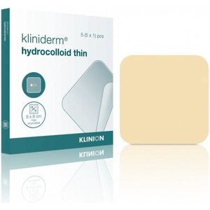 Kliniderm - Hydro Thin - Wondverband - Transparant - Steriel - 5 Stuks