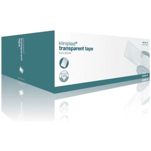 Kliniplast - Transparante Hechtpleister - 2,5cm x 5m