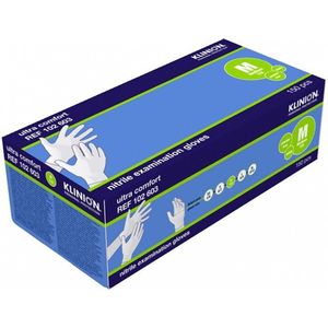 Klinion - Wegwerphandschoenen - Maat M- Medium - Nitril - 150 Stuks - Voordeelverpakking
