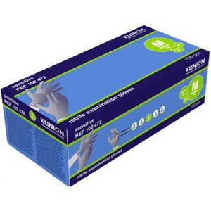 Klinion - Ultra Comfort - Nitrile Handschoenen - Blauw - Poedervrij