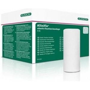 Klinifix elastisch fixatiewindsel 4m x 4cm Klinion