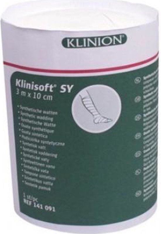 Klinion - Klinisoft SY - Synthetische Wattenrol - 3 m x 10 cm - Polyester