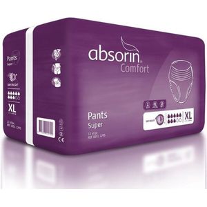 Absorin - Comfort Pants Super XL - 12 Stuks - Tot 165 cm