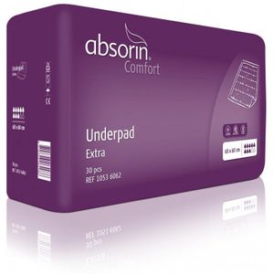 Absorin Comfort Extra onderlegger 60x90cm