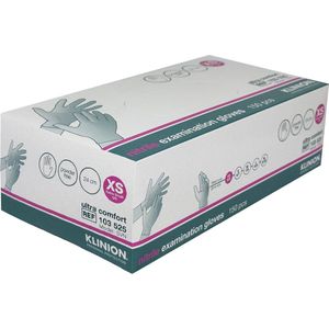 Klinion - Wegwerphandschoenen Nitril - Wit - Maat XS - Extra Small - 150 stuks