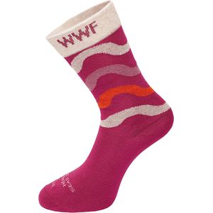 Seas Socks dames sokken orca roze (WWF) dames