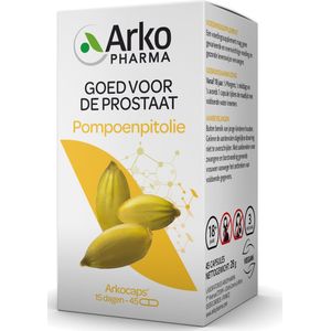 Arkocaps - Pompoenpitolie - Kruidenpreparaat - 500mg - 90 Capsules