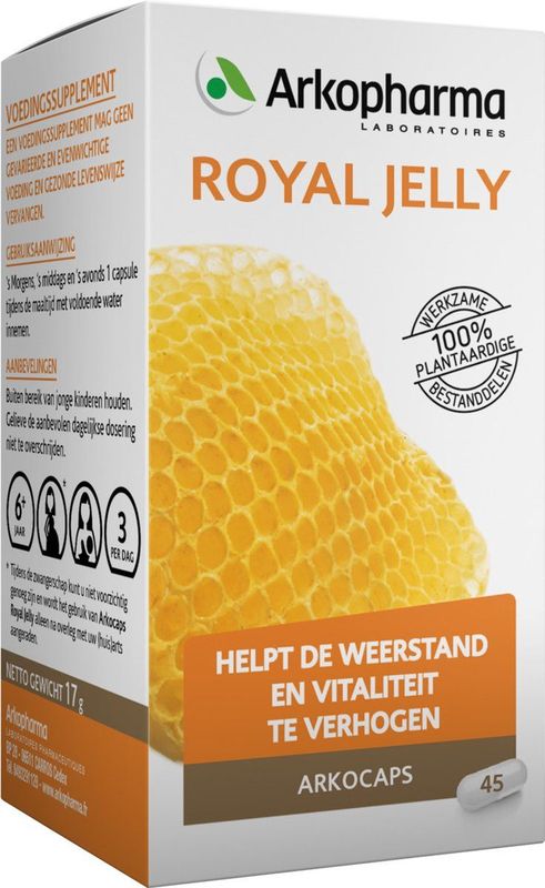 Arkocaps Royal Jelly Capsules 45st