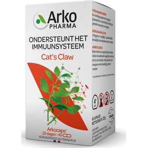 Arkocaps - Cat's Claw - Maagtabletten - Plantaardig - 348 mg per Capsule