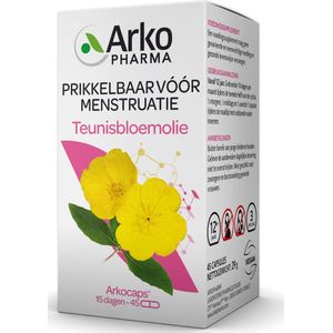 Arkopharma Arkocaps Teunisbloemolie - 45 Capsules - Voedingssupplement